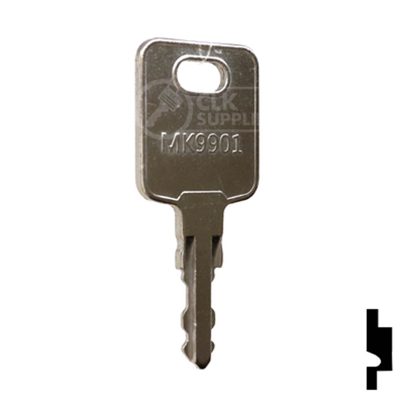 Precut Crane Key | Manitowoc, RV Motorhome| EQ-87 Equipment Key Cosmic Keys