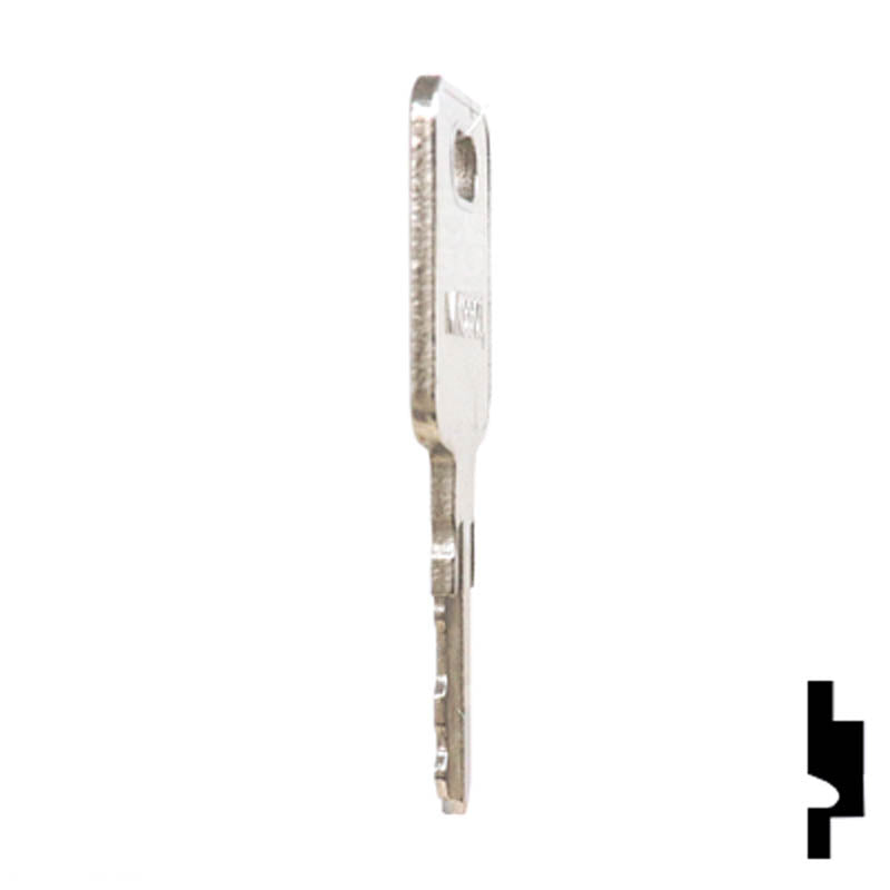 Precut Crane Key | Manitowoc, RV Motorhome| EQ-87 Equipment Key Cosmic Keys