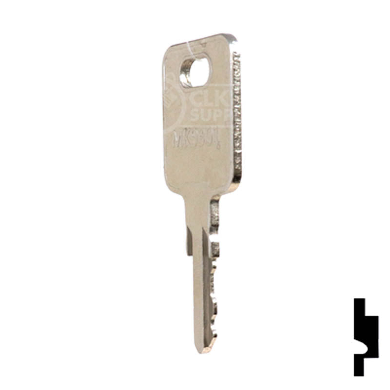 Precut Crane Key | Manitowoc, RV Motorhome| EQ-87 Equipment Key Cosmic Keys