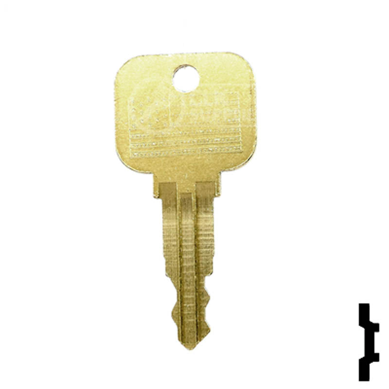 Precut Equipment Key | Caterpillar | BD506 Equipment Key Framon