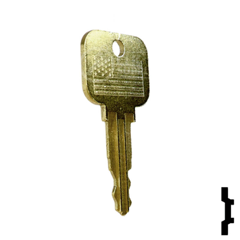 Precut Equipment Key | Caterpillar | BD506 Equipment Key Framon