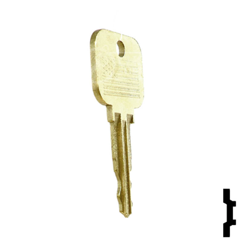 Precut Equipment Key | Caterpillar | BD506 Equipment Key Framon