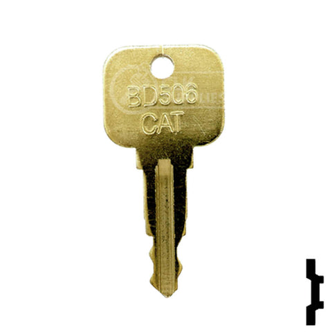 Precut Equipment Key | Caterpillar | BD506 Equipment Key Framon