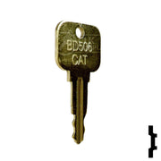Precut Equipment Key | Caterpillar | BD506 Equipment Key Framon