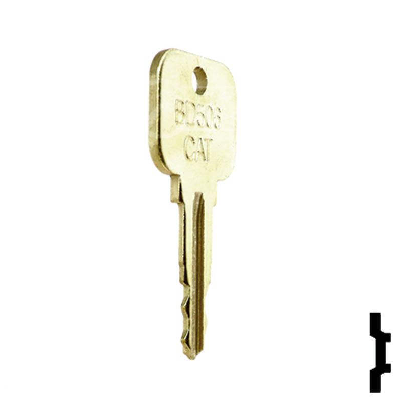 Precut Equipment Key | Caterpillar | BD506 Equipment Key Framon