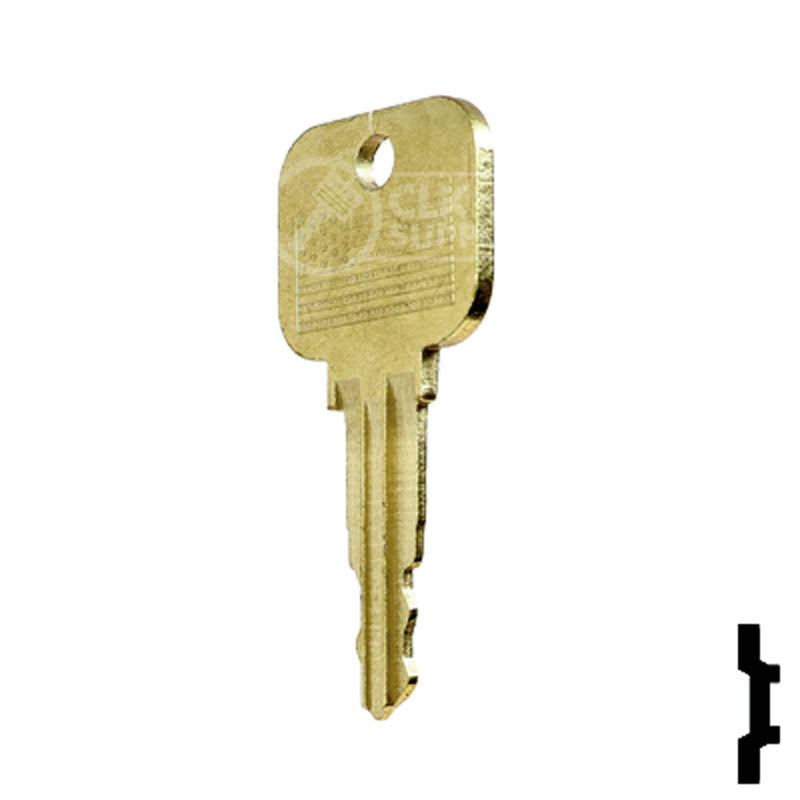 Precut Equipment Key | Caterpillar | BD506 Equipment Key Framon