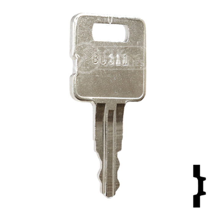 Precut Key Blank | Caterpillar | BD311 Equipment Key Framon Manufacturing Company, Inc