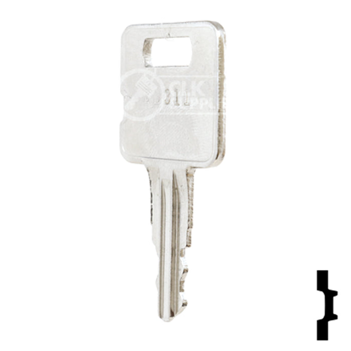 Precut Key Blank | Caterpillar | BD311 Equipment Key Framon Manufacturing Company, Inc