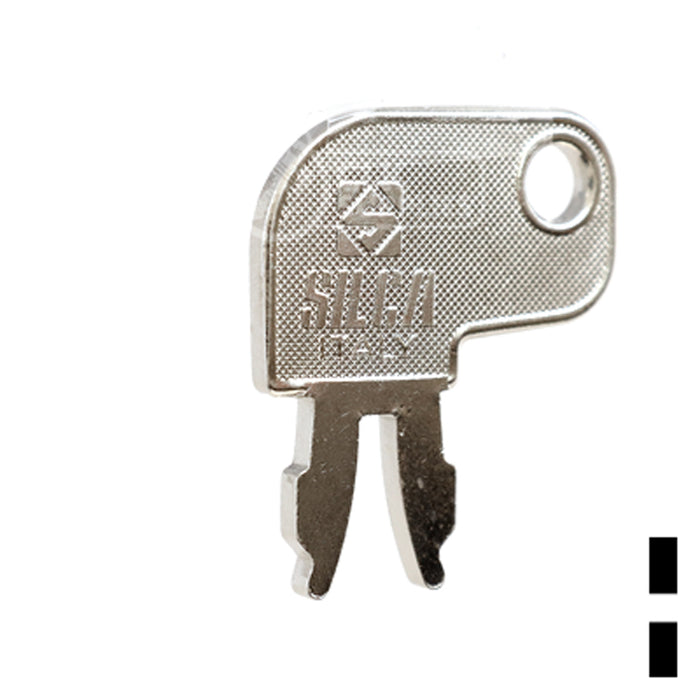 Precut Key Blank | Caterpillar | RC2, CNA2 Equipment Key Ilco