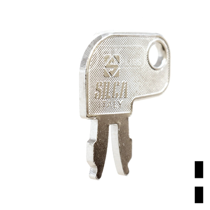 Precut Key Blank | Caterpillar | RC2, CNA2 Equipment Key Ilco