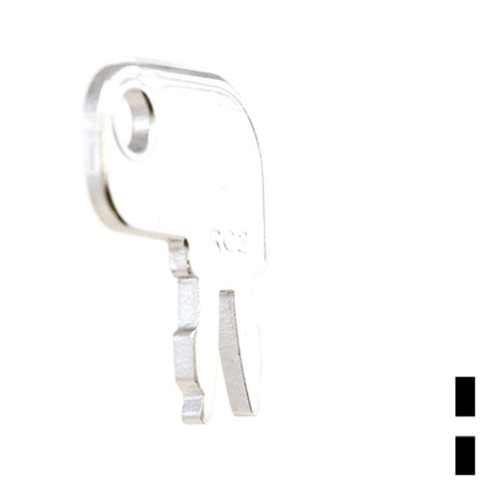 Precut Key Blank | Caterpillar | RC2, CNA2 Equipment Key Ilco