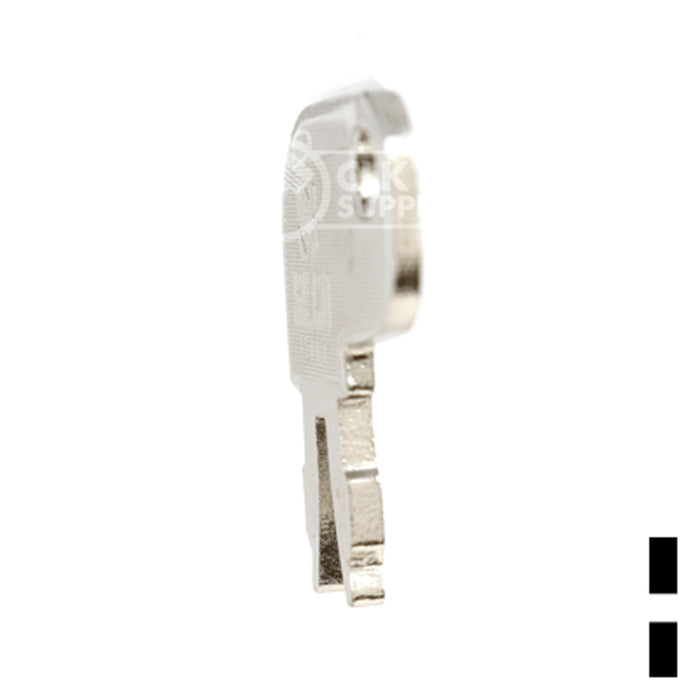 Precut Key Blank | Caterpillar | RC2, CNA2 Equipment Key Ilco