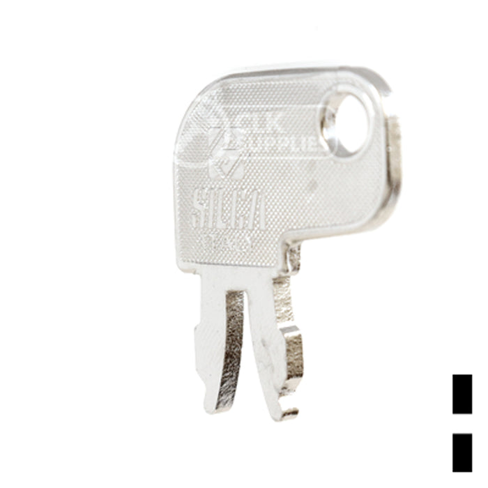 Precut Key Blank | Caterpillar | RC2, CNA2 Equipment Key Ilco