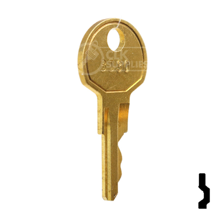 Precut Key Blank | Deco | BD30 Equipment Key Framon Manufacturing Company, Inc