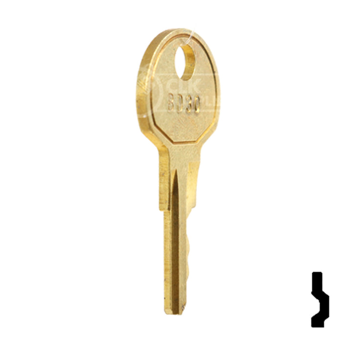 Precut Key Blank | Deco | BD30 Equipment Key Framon Manufacturing Company, Inc