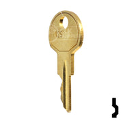 Precut Key Blank | Deco | BD30 Equipment Key Framon Manufacturing Company, Inc