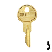 Precut Key Blank | Deco | BD30 Equipment Key Framon Manufacturing Company, Inc