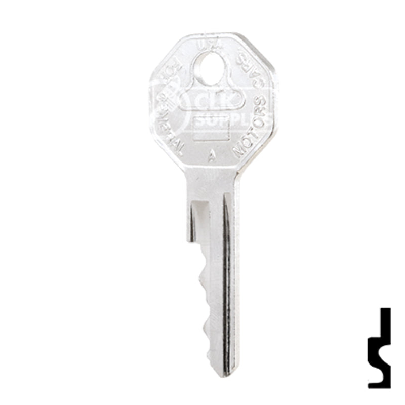 Precut Key Blank | Golf Cart | BD23 Equipment Key Framon Manufacturing Company, Inc