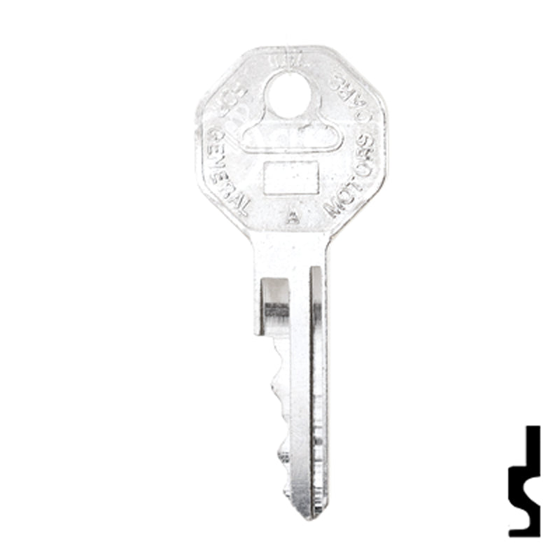 Precut Key Blank | Golf Cart | BD23 Equipment Key Framon Manufacturing Company, Inc