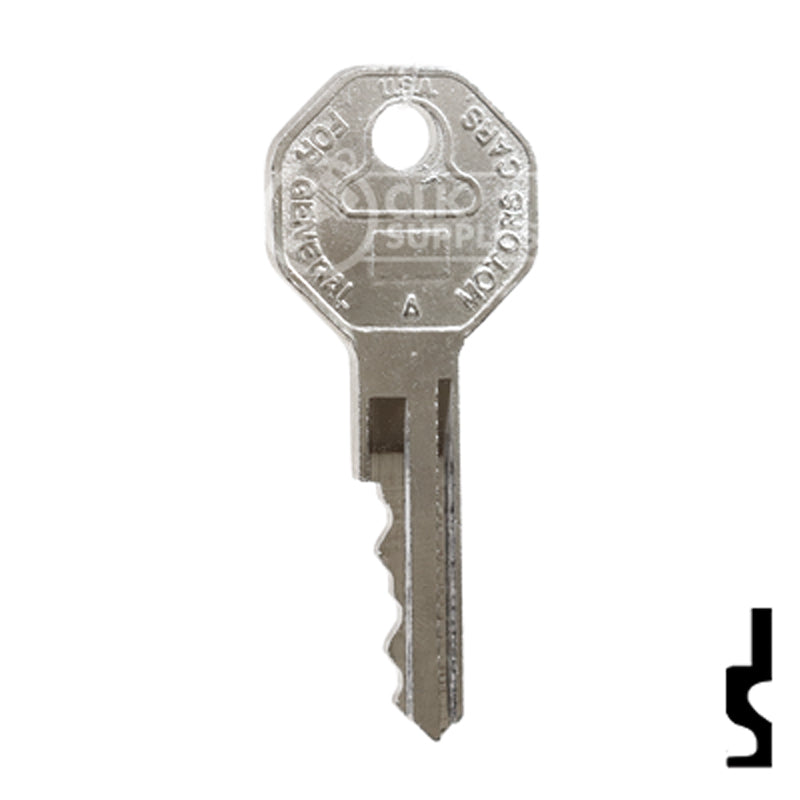 Precut Key Blank | Golf Cart | BD23 Equipment Key Framon Manufacturing Company, Inc
