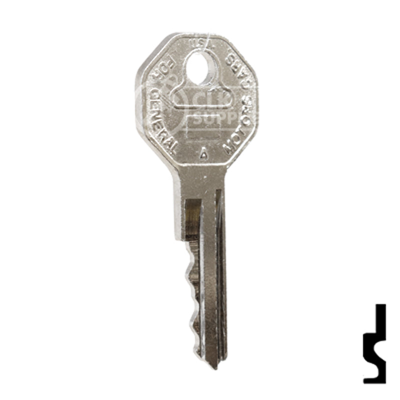 Precut Key Blank | Golf Cart | BD23 Equipment Key Framon Manufacturing Company, Inc