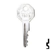 Precut Key Blank | Golf Cart | BD23 Equipment Key Framon Manufacturing Company, Inc