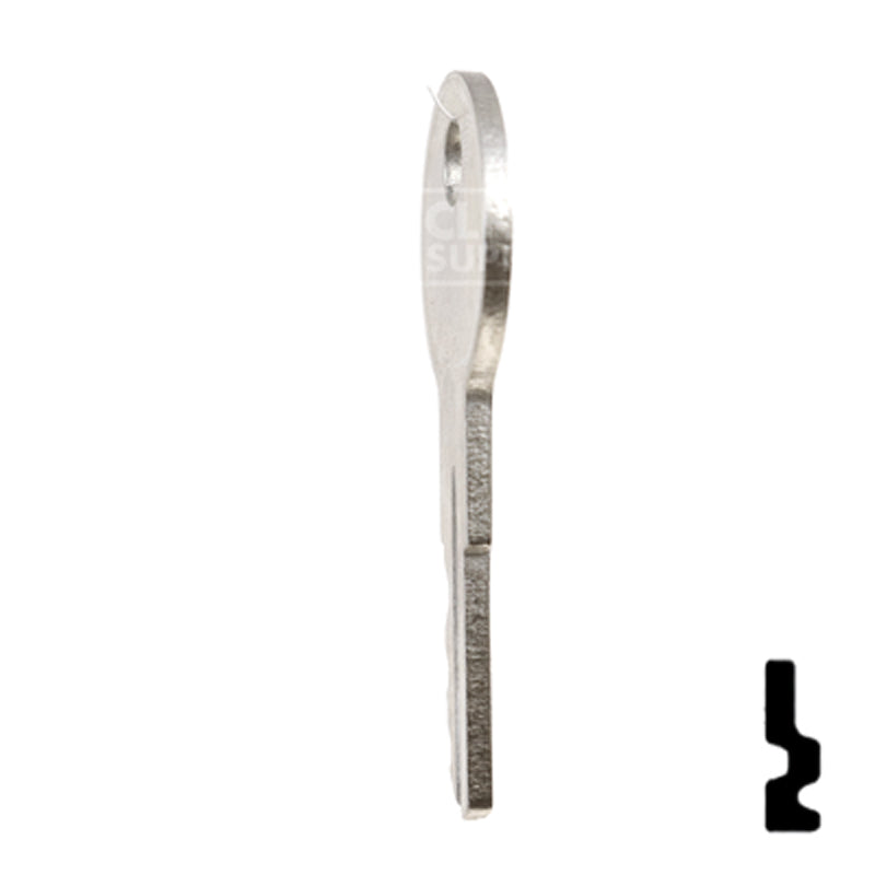 Precut Key Blank | Golf Cart | BD24 Equipment Key Framon Manufacturing Company, Inc