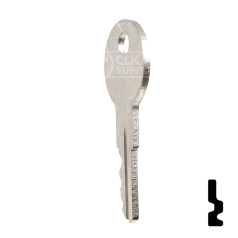 Precut Key Blank | Golf Cart | BD24 Equipment Key Framon Manufacturing Company, Inc
