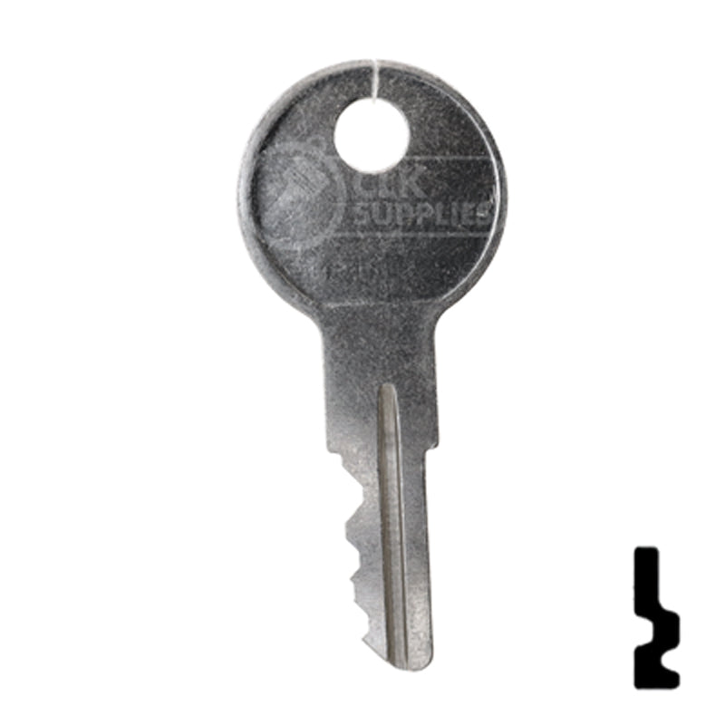 Precut Key Blank | Golf Cart | BD24 Equipment Key Framon Manufacturing Company, Inc