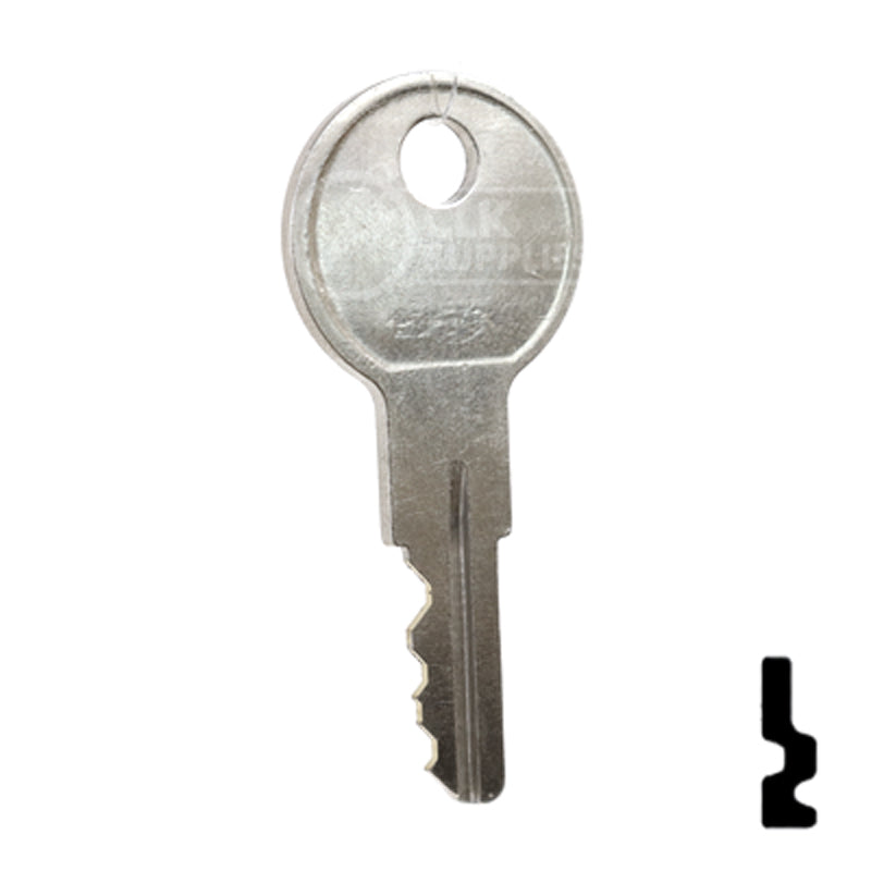 Precut Key Blank | Golf Cart | BD24 Equipment Key Framon Manufacturing Company, Inc