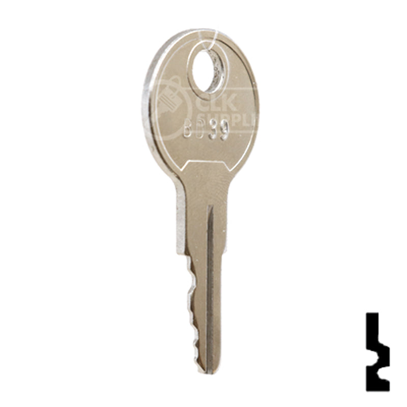 Precut Key Blank | Golf Cart | BD39 Equipment Key Framon Manufacturing Company, Inc