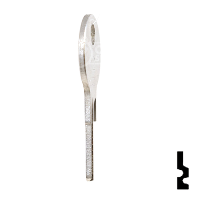 Precut Key Blank | Golf Cart | BD39 Equipment Key Framon Manufacturing Company, Inc