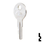 Precut Key Blank | Golf Cart | BD39 Equipment Key Framon Manufacturing Company, Inc
