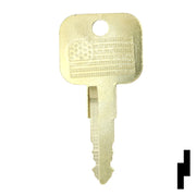 Precut Key Blank | Golf Cart | BD9 Equipment Key Framon Manufacturing Company, Inc