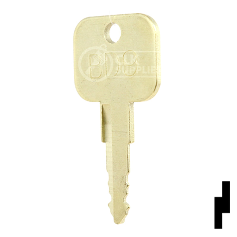 Precut Key Blank | Golf Cart | BD9 Equipment Key Framon Manufacturing Company, Inc