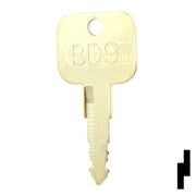 Precut Key Blank | Golf Cart | BD9 Equipment Key Framon Manufacturing Company, Inc