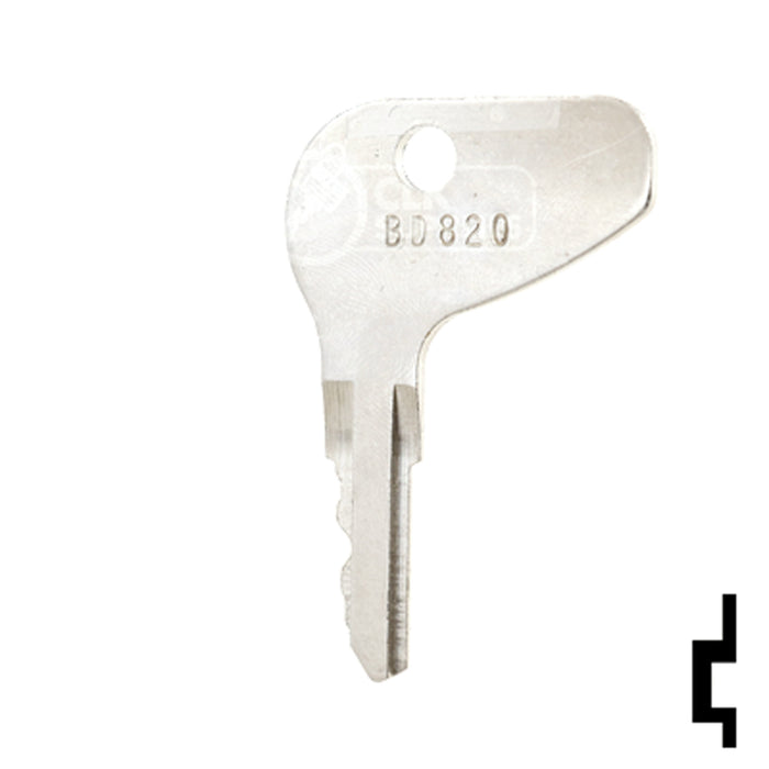 Precut Key Blank | Kubota | BD116 Equipment Key Framon Manufacturing Company, Inc