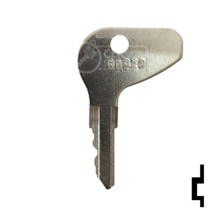 Precut Key Blank | Kubota | BD116 Equipment Key Framon Manufacturing Company, Inc