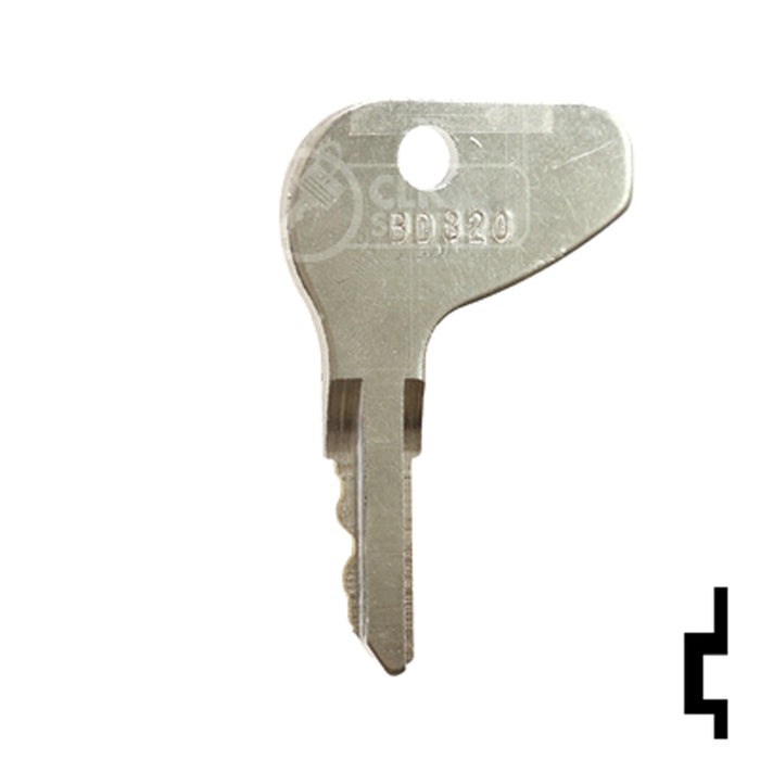 Precut Key Blank | Kubota | BD116 Equipment Key Framon Manufacturing Company, Inc