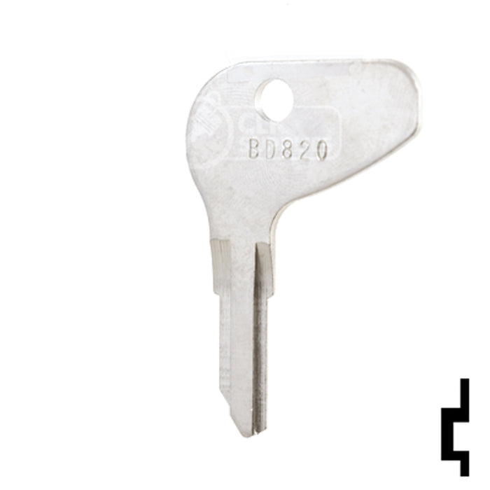 Precut Key Blank | Kubota | BD820 Equipment Key Framon Manufacturing Company, Inc