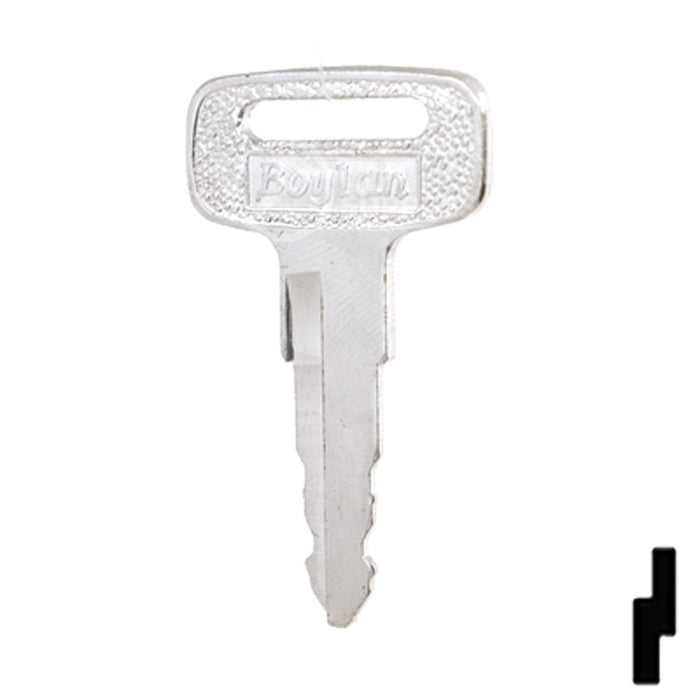 Precut Key Blank | Obsolete | BD35 Equipment Key Framon Manufacturing Company, Inc