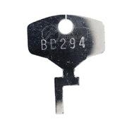 Precut Key Blank | Pass & Seymour, Legrand | BD294 Equipment Key Framon Manufacturing Company, Inc