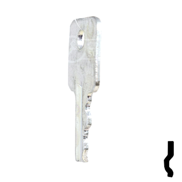 Precut Key Blank | Square D | BD31 Equipment Key Framon Manufacturing Company, Inc