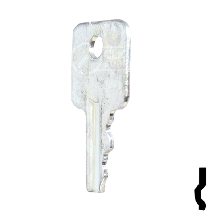 Precut Key Blank | Square D | BD31 Equipment Key Framon Manufacturing Company, Inc