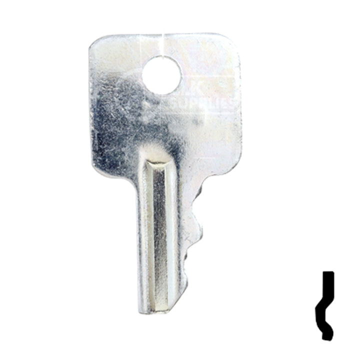 Precut Key Blank | Square D | BD31 Equipment Key Framon Manufacturing Company, Inc