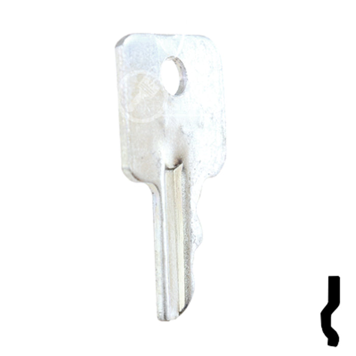 Precut Key Blank | Square D | BD31 Equipment Key Framon Manufacturing Company, Inc