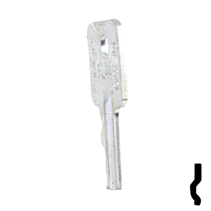 Precut Key Blank | Square D | BD31 Equipment Key Framon Manufacturing Company, Inc