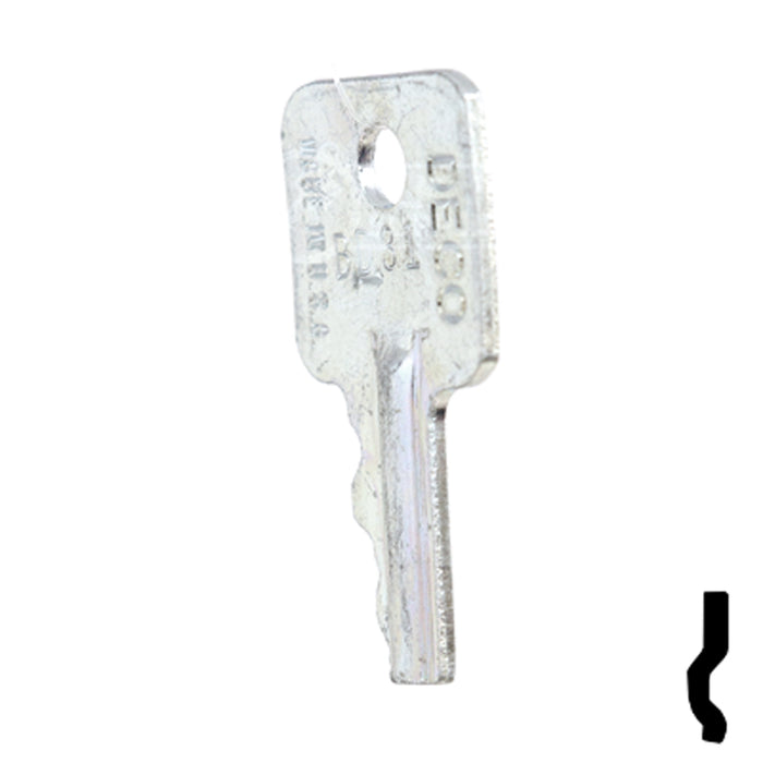 Precut Key Blank | Square D | BD31 Equipment Key Framon Manufacturing Company, Inc