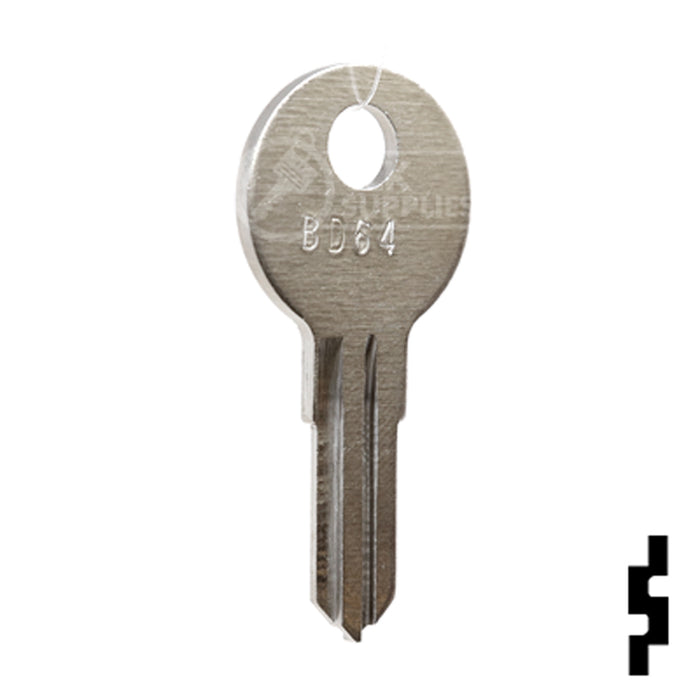 Precut Key Blank | TriMark | BD64 Equipment Key Framon Manufacturing Company, Inc