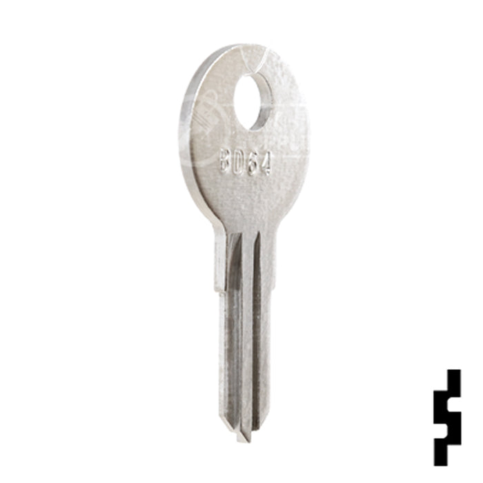 Precut Key Blank | TriMark | BD64 Equipment Key Framon Manufacturing Company, Inc